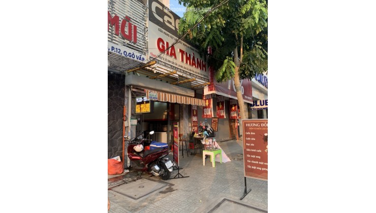 Bán hoặc cho thuê nhà MTKD 771 Quang Trung P12GV, 85m2 SHR. Lh:0706729799, 0937398913